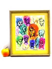 BERTA O'HAIRE MARGOULIES LADIES INK & WATERCOLOR