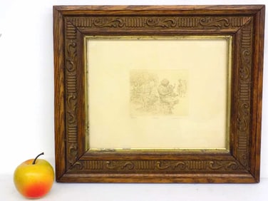 HAROLD ALTMAN - MOTHER & CHILD SIGNED ETCHING