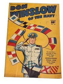 DON WINSLOW OF NAVY No. 53 GOLDEN AGE COMIC BOOK