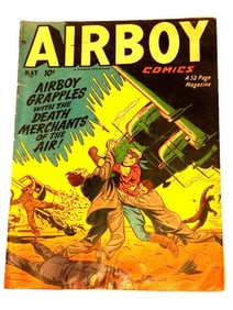 GOLDEN AGE AIR BOY No 4 ACTION PILOT COMIC BOOK