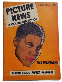 GOLDEN AGE PICTURE NEWS COMIC BOOK JOE LEWIS VOL 1