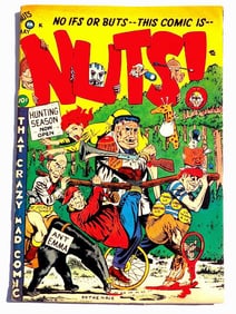RARE GOLDEN AGE NUTS ! No 2 COMIC BOOK