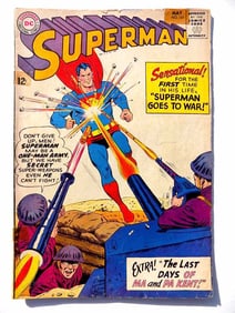 DC SUPERMAN No 161 COMIC BOOK SILVER AGE