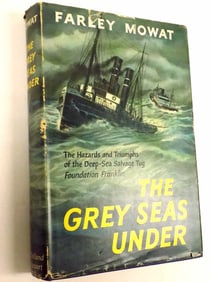 THE GREY SEAS UNDER SIGNED FIRST EDITION BOOK
