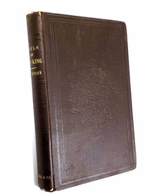 TENNYSON IDYLS OF THE KING FIRST EDITION BOOK