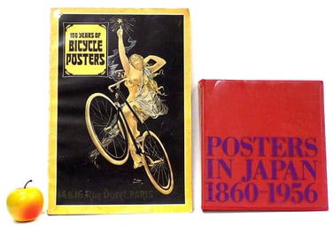 ART POSTER REFERENCE BOOKS JAPANESE & BICYCLES