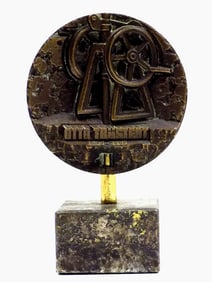 MIDCENTURY OTTO TRUSTEDT BRONZE SCULPTURE