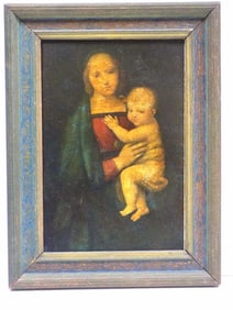 OLD MASTER MADONNA WITH CHILD PRINT