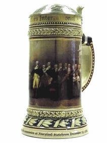 GEORGE WASHINGTON SPECIAL ISSUE BEER STEIN