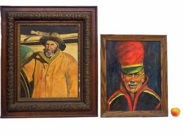 ED KENNEDY - SHIP CAPTAIN & BAND LEADER PAINTINGS