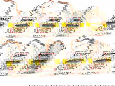 RARE OCEANIC TOBACCO CLOTH ADVERTISING POUCHES