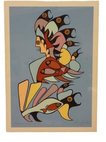 JOHN LAFORD - BIG SQUIRREL DRUM DANCER SCREEN PRINT