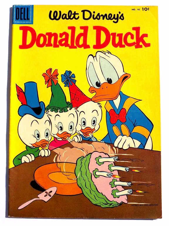 WALT DISNEY'S DONALD DUCK No 46 COMIC BOOK (1 of 3)