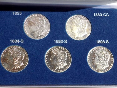 MILLION DOLLAR MORGAN COLLECTION SILVER COIN SET
