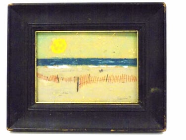 HEURIN - SEASHORE PASTEL PAINTING