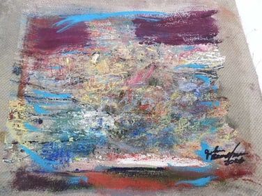 JOHN BEARDMAN - ABSTRACT EXPRESSIONIST PAINTING