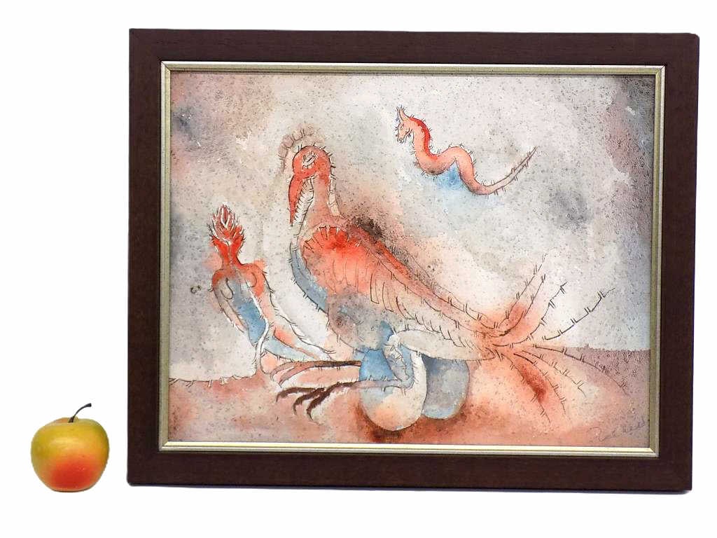 FRANCISCO LOPEZ TOLEDO - FANTASY ANIMALS PAINTING (1 of 6)