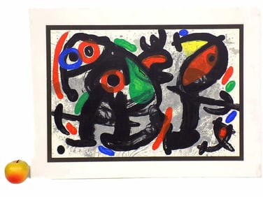 JOAN MIRO - LA RONDE DE NUIT SERIGRAPH PRINT