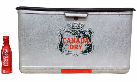 1950'S CANADA DRY ADVERTISING SODA COOLER