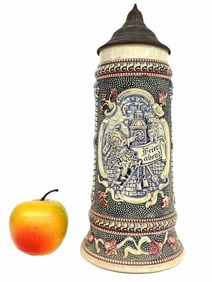 CELEBRATE EVENING GERMAN BEER STEIN 1 LITER
