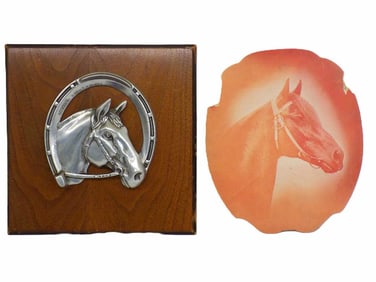 RARE 1930'S VICTORY HORSE SHOE CO ADVERTISING SIGN