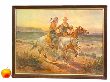 H.W. HANSEN - QUESTIONABLE COMPANIONS PRINT