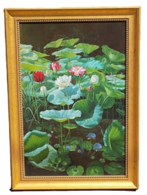 AFTER OTTO DIDRIK OTTESEN - LILY POND PAINTING