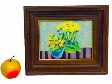 CARYL ZIMBAL - ABSTRACT FLOWERS PASTEL