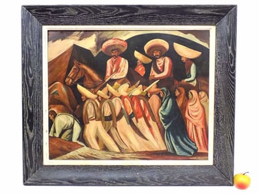 JC OROZCO - ZAPATISTAS MARCHING SCREEN PRINT