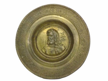 ALBRECHT DURER BRONZE JESUS PORTRAIT PLAQUE