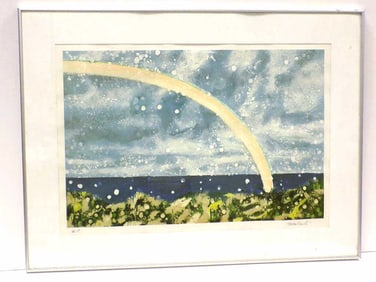 ANTONIO RECALCATI - RAINBOW SIGNED PROOF PRINT