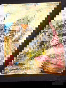 ARTHUR DIEHL - CONCH KEY HARBOR PAINTING