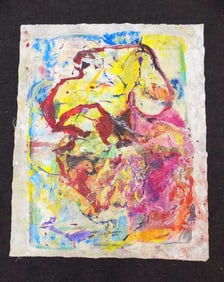 JOHN BEARDMAN BIG ABSTRACT EXPRESSIONIST PAINTING