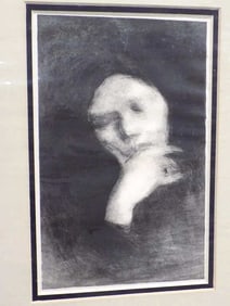 EUGENE CARRIERE - MEDITATION LITHOGRAPH