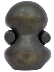 EWALD BRANDT - LOVERS MODERNIST BRONZE SCULPTURE
