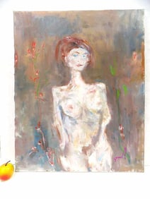 WAYNE GEMMILLO - FLOWER NYMPH PAINTING