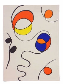 CALDER - DERRIERE LE MIROR SURREALIST LITHOGRAPH