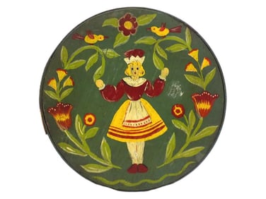 19TH CENTURY PENNSYLVANIA FOLK ART PANTRY BOX