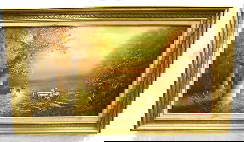 CHARLES CHENET - LUMINIST LANDSCAPE PAINTING