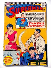 DC SUPERMAN No 192 COMIC BOOK SILVER AGE