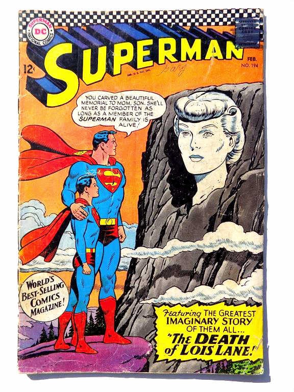 DC SUPERMAN No 194 COMIC BOOK SILVER AGE (1 of 3)