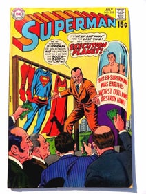 DC SUPERMAN No 228 SUPER HERO COMIC BOOK