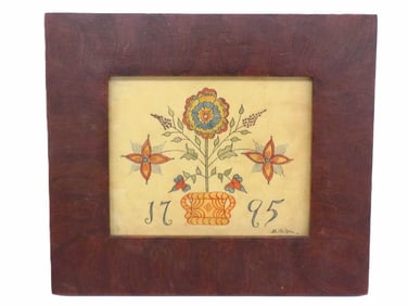 GILPIN - PENNSYLVANIA DUTCH FLORAL PRINT