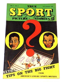 GOLDEN AGE TRUE SPORT JOE LEWIS BOXING COMIC BOOK