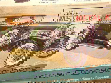 HUBLEY CLASSIC DUESENBERG CAR METAL MODEL KIT