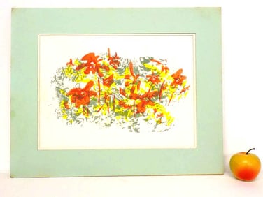 KERWICK - EMERGENCE OF SPRING LITHOGRAPH
