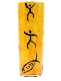 MANNER OF MATISSE CERAMIC ART VASE