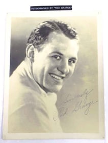 NFL LEGEND RED GRANGE AUTOGRAPHED PHOTO