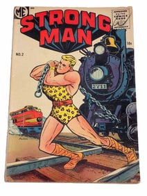 RARE GOLDEN AGE STRONG MAN No. 2 COMIC BOOK