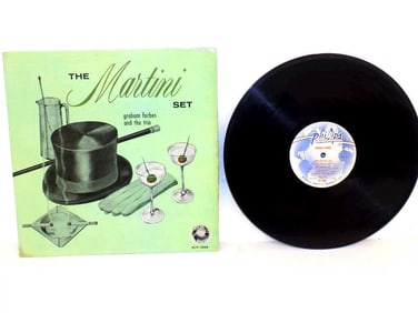 RARE MARTINI SET GRAHAM FORBES 33 RPM VINYL RECORD